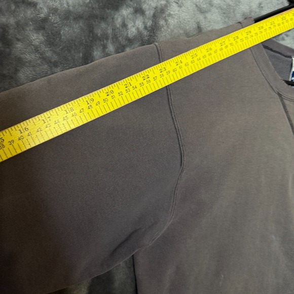 Vintage Champion Faded Long Sleeve Gray Pullover Size Large - Picture 6 of 7